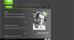 Desktop Screenshot of jakub.polaczyk.com