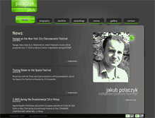 Tablet Screenshot of jakub.polaczyk.com